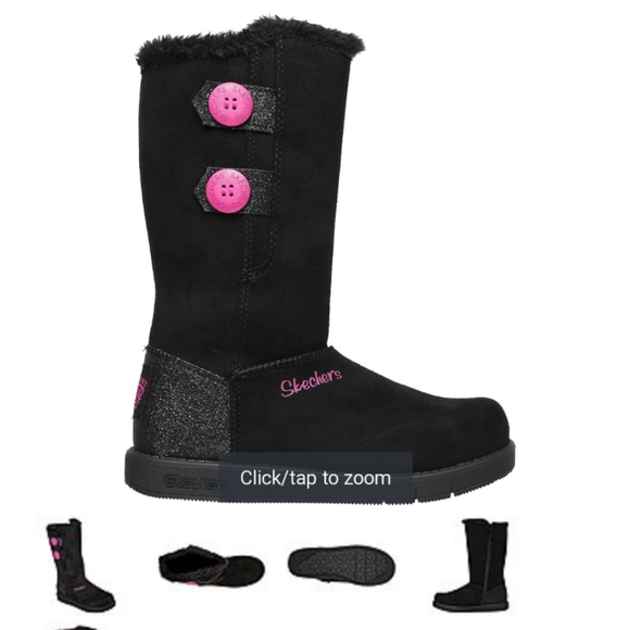 skechers glitter boots